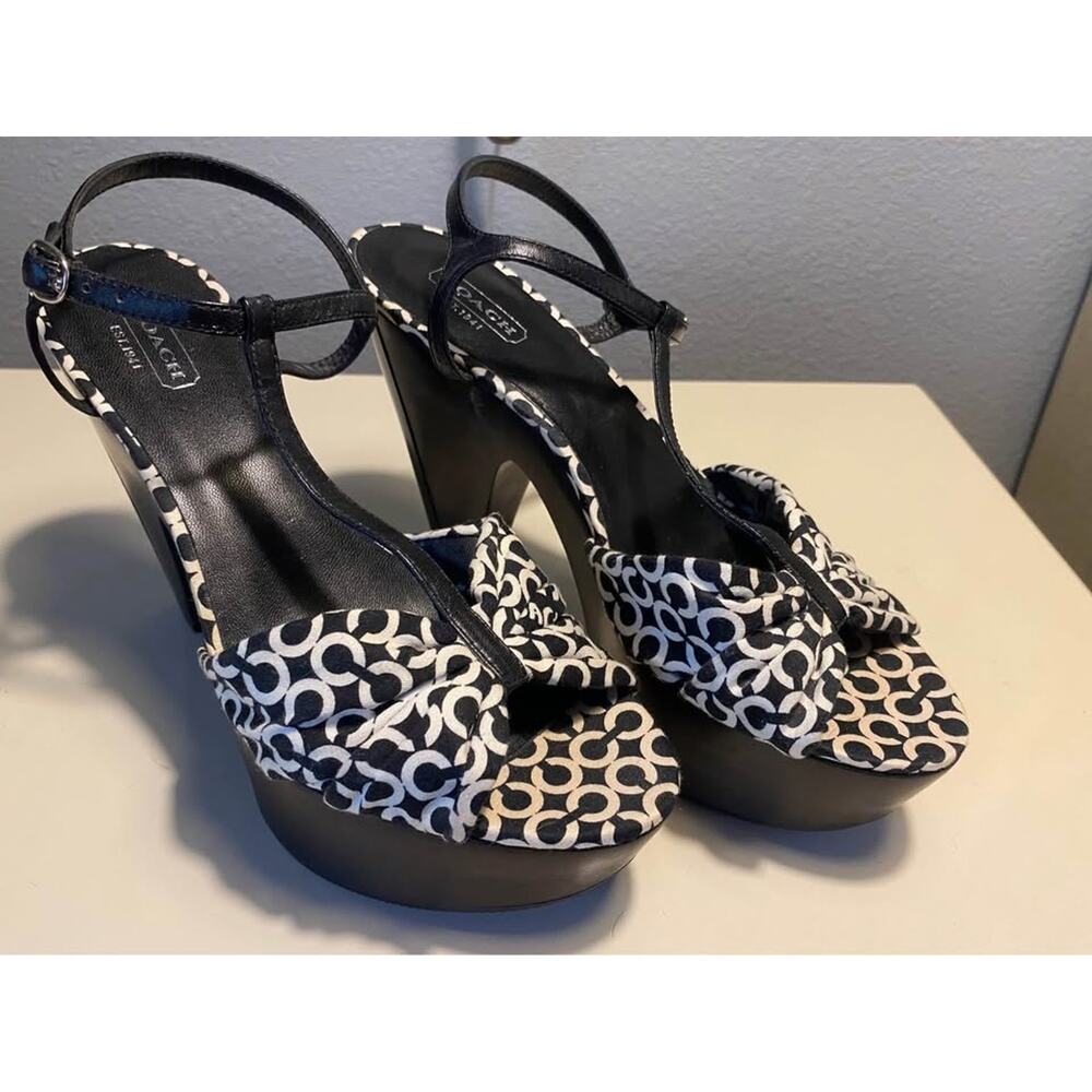Coach Sandal Heels